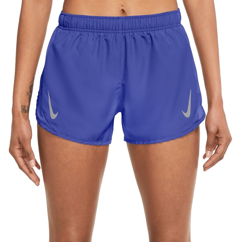 Nike Dri Fit Tempo Race Women's Running Shorts Size XS in Lapis